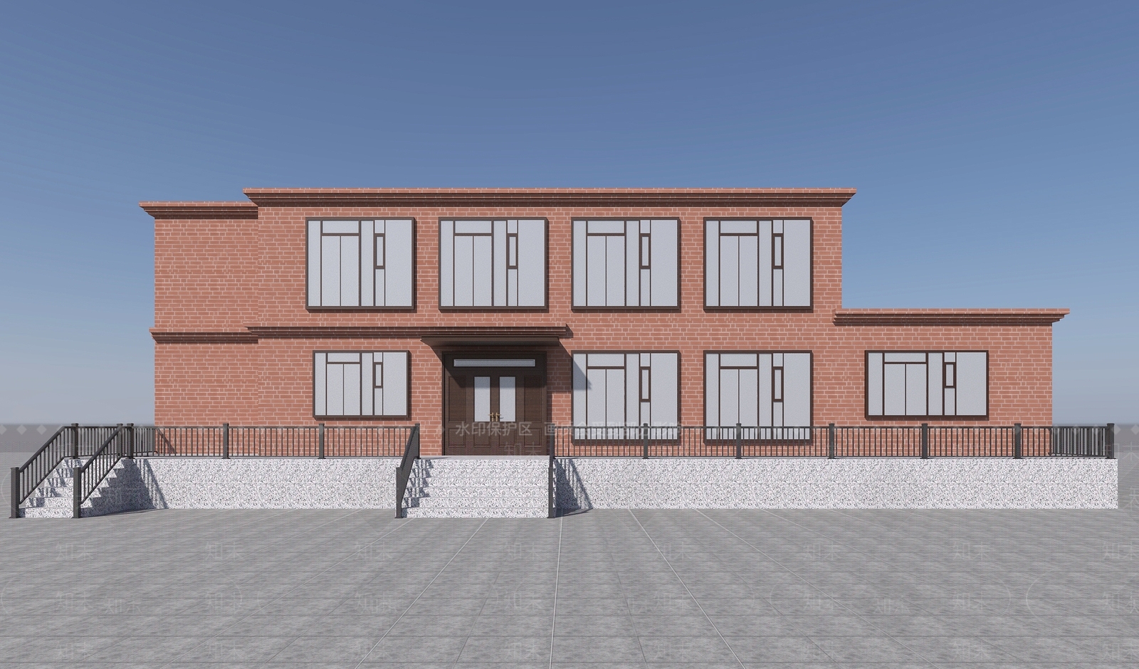 现代主义其他住宅外观3D模型下载【ID:1233712427】