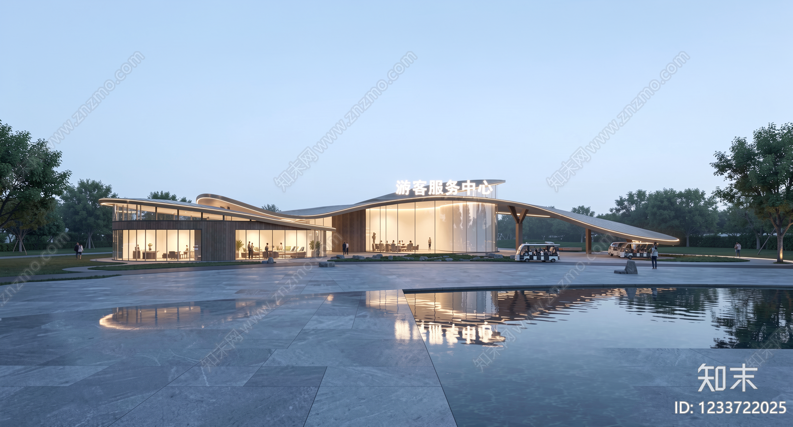现代主义其他公共建筑SU模型下载【ID:1233722025】