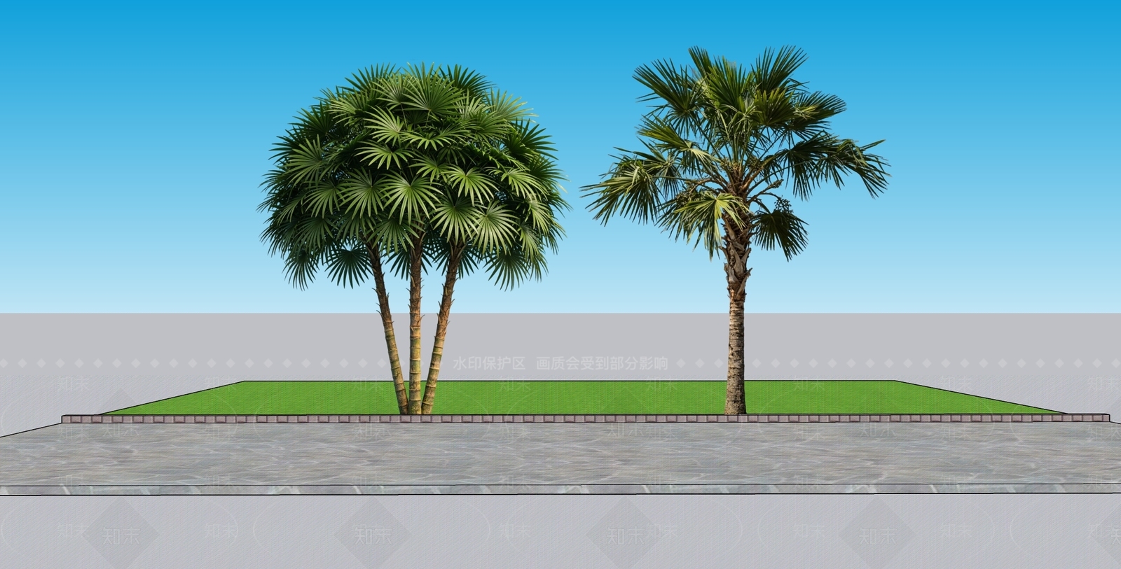 现代主义乔木SU模型下载【ID:1233722608】