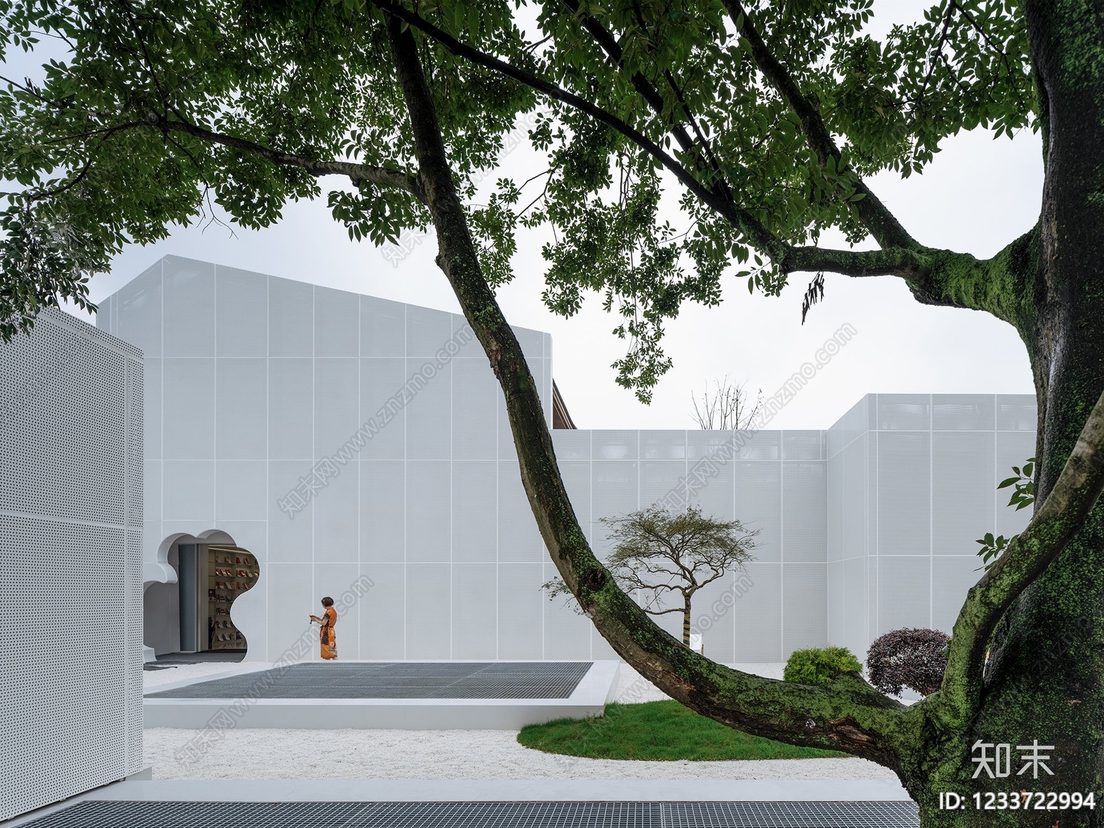 商业建筑cad施工图下载【ID:1233722994】