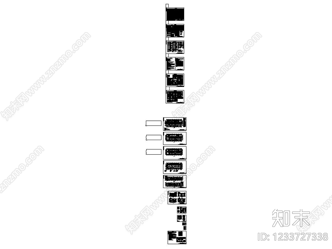 幼儿园建筑cad施工图下载【ID:1233727338】
