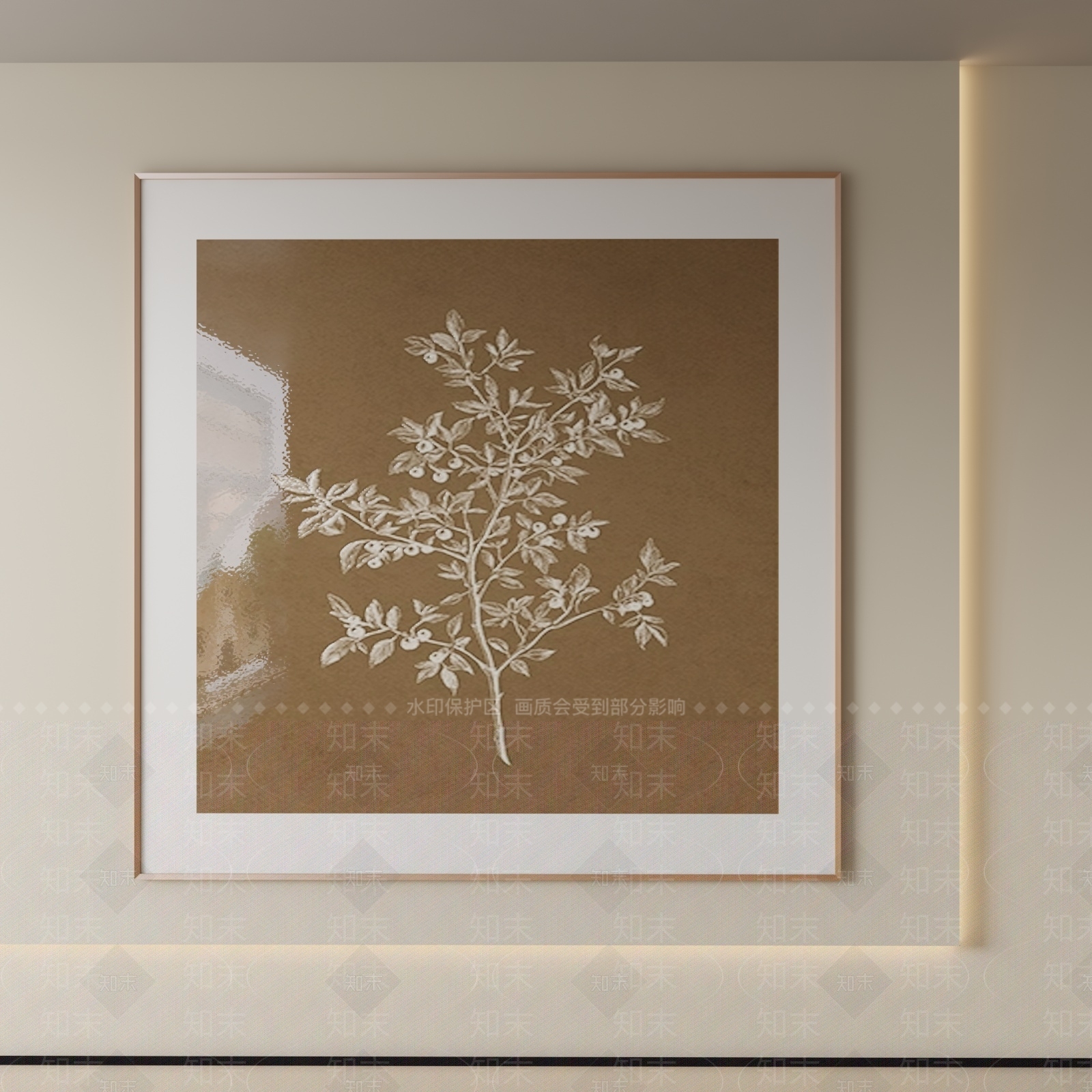 中古风挂画3D模型下载【ID:1233728416】