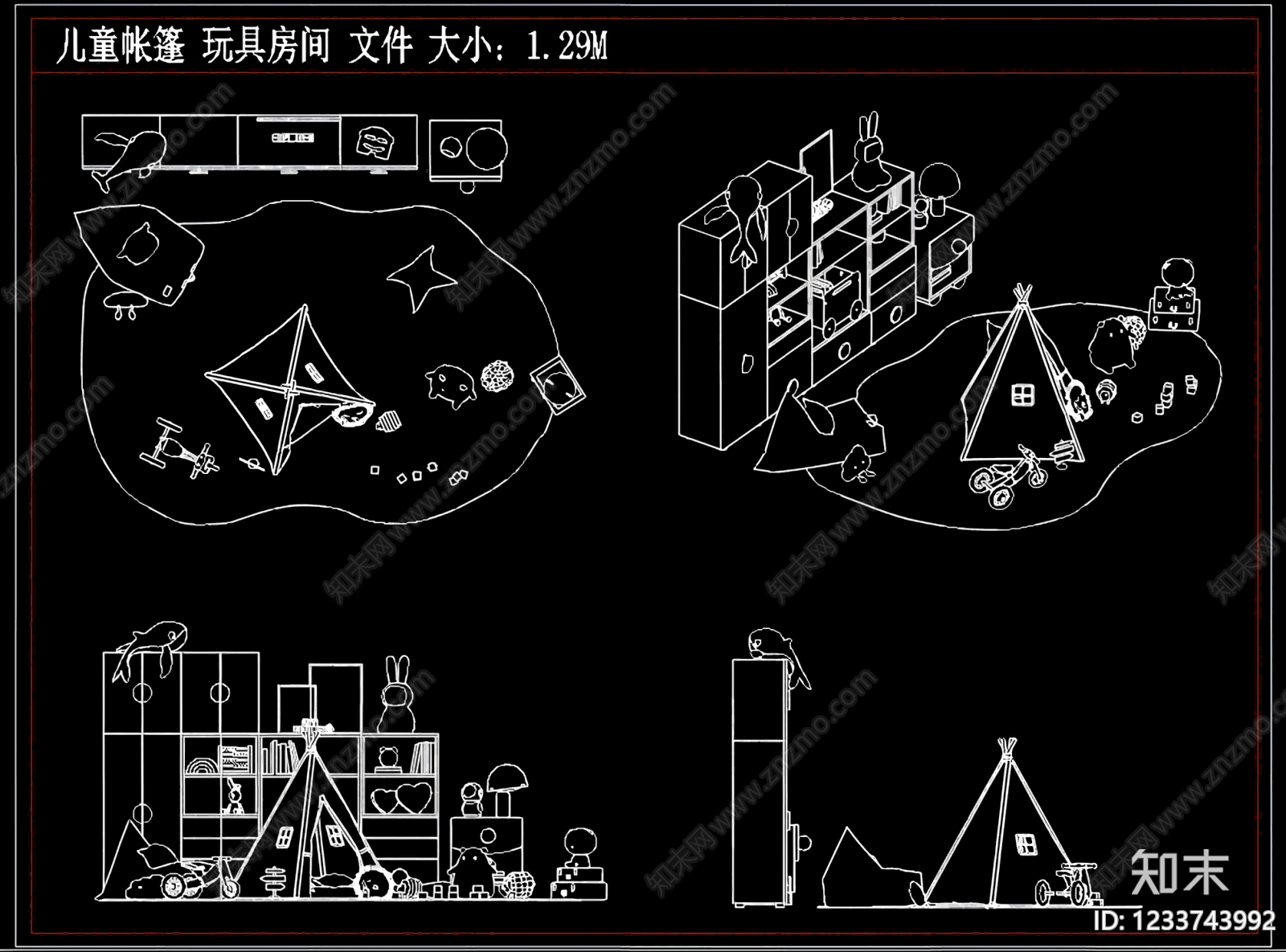 其他图库cad施工图下载【ID:1233743992】