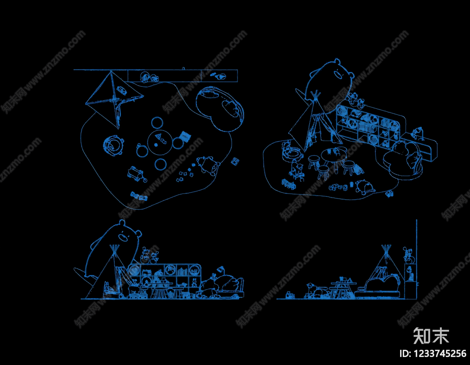 其他图库cad施工图下载【ID:1233745256】