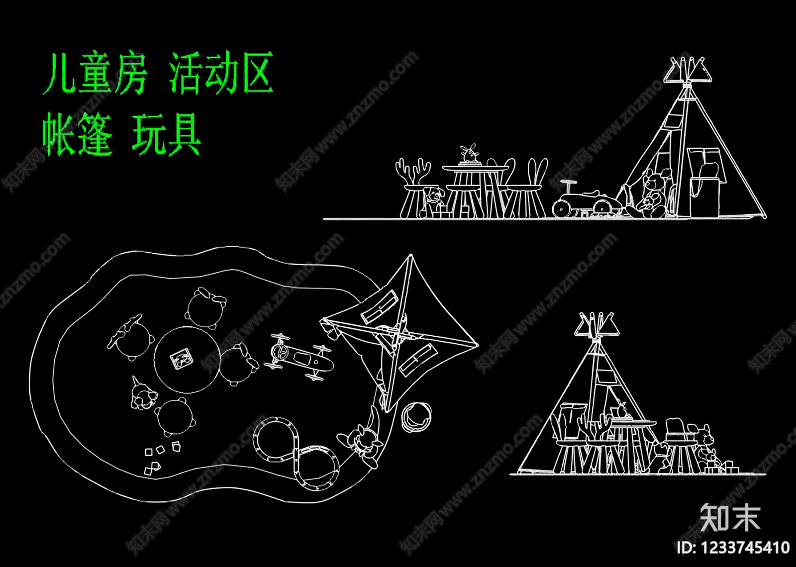 其他图库cad施工图下载【ID:1233745410】