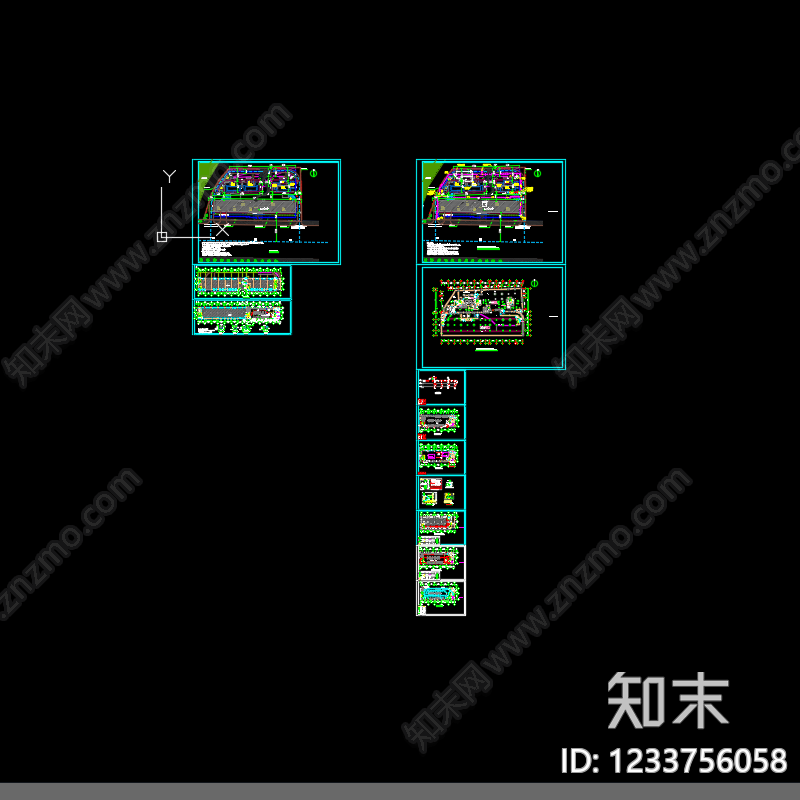 工装平面图cad施工图下载【ID:1233756058】