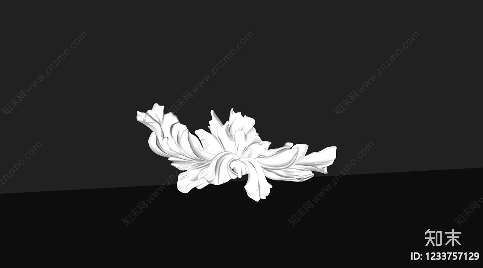 巴洛克艺术装置SU模型下载【ID:1233757129】