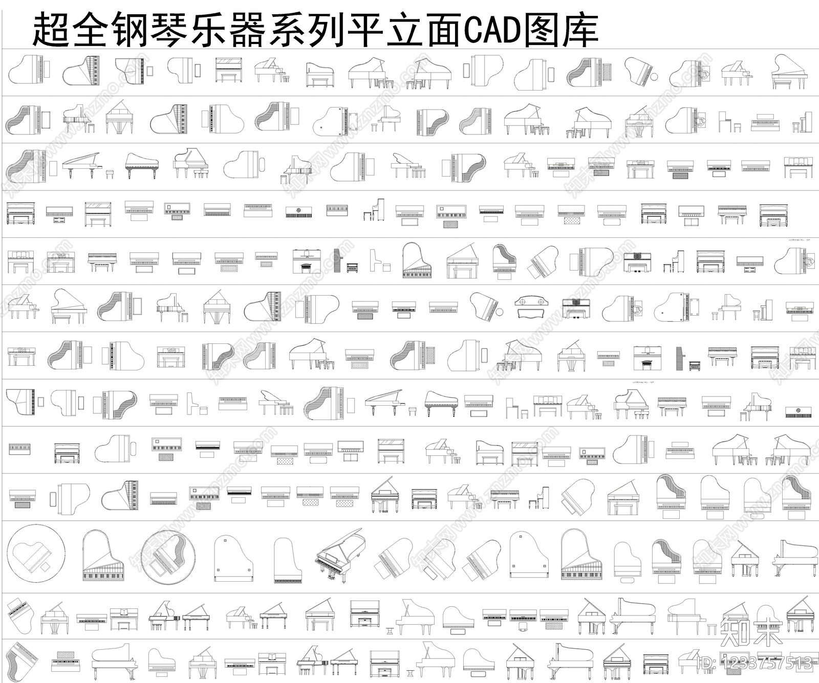 娱乐器材cad施工图下载【ID:1233757513】