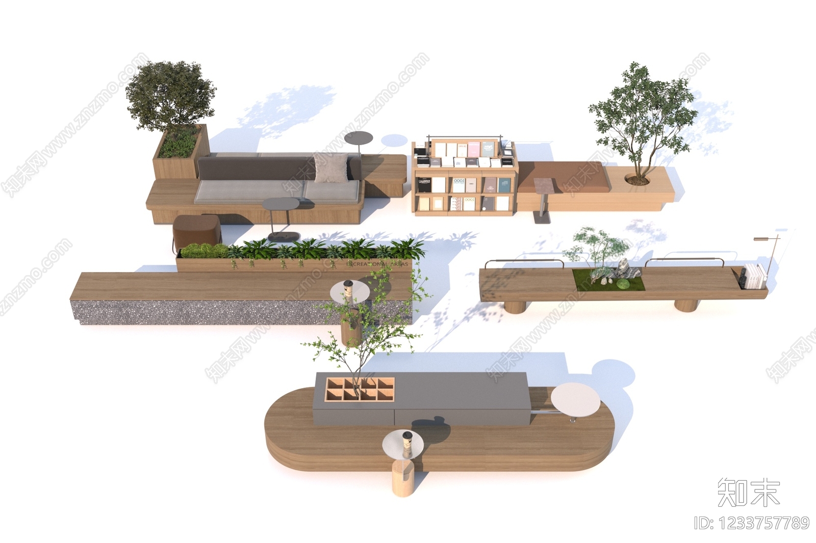 原木风其他局部景观3D模型下载【ID:1233757789】