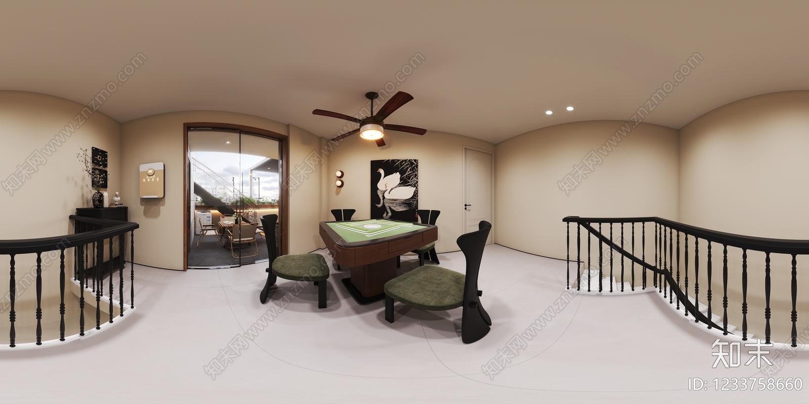 奶油风其他家装3D模型下载【ID:1233758660】