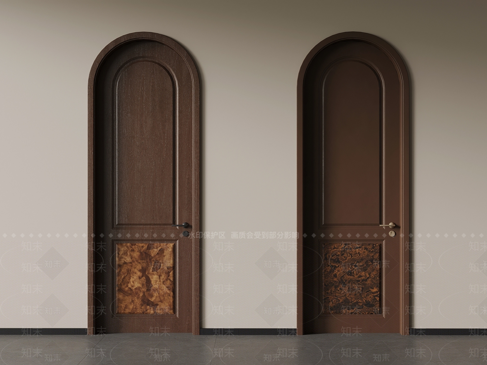 单开门3D模型下载【ID:1233759510】