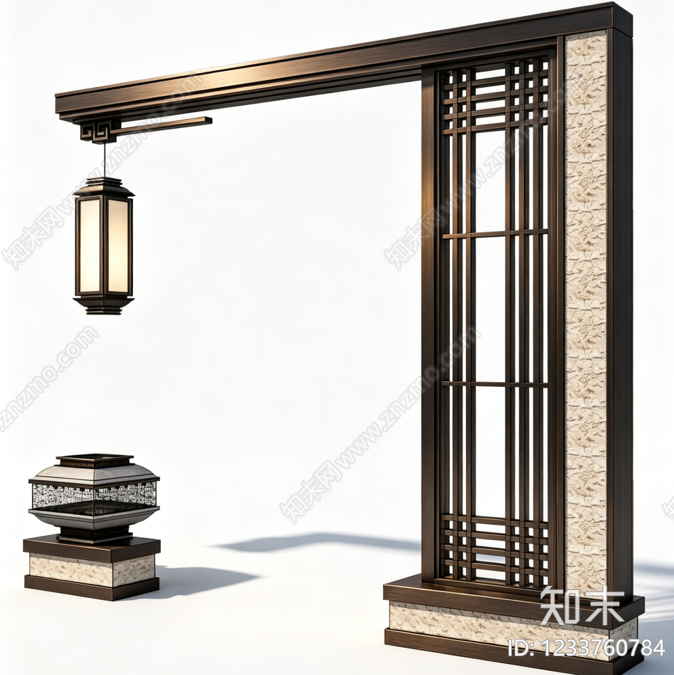 综合景观小品cad施工图下载【ID:1233760784】