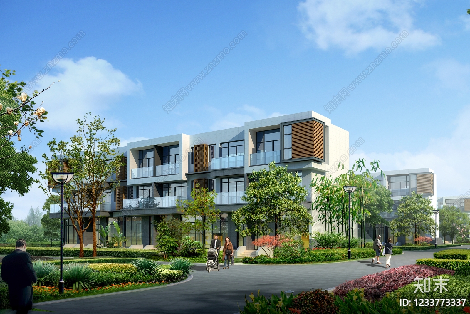 联排住宅cad施工图下载【ID:1233773337】