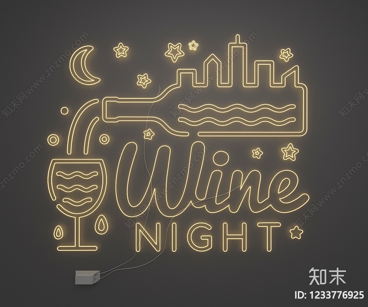 赛博朋克风挂件SU模型下载【ID:1233776925】