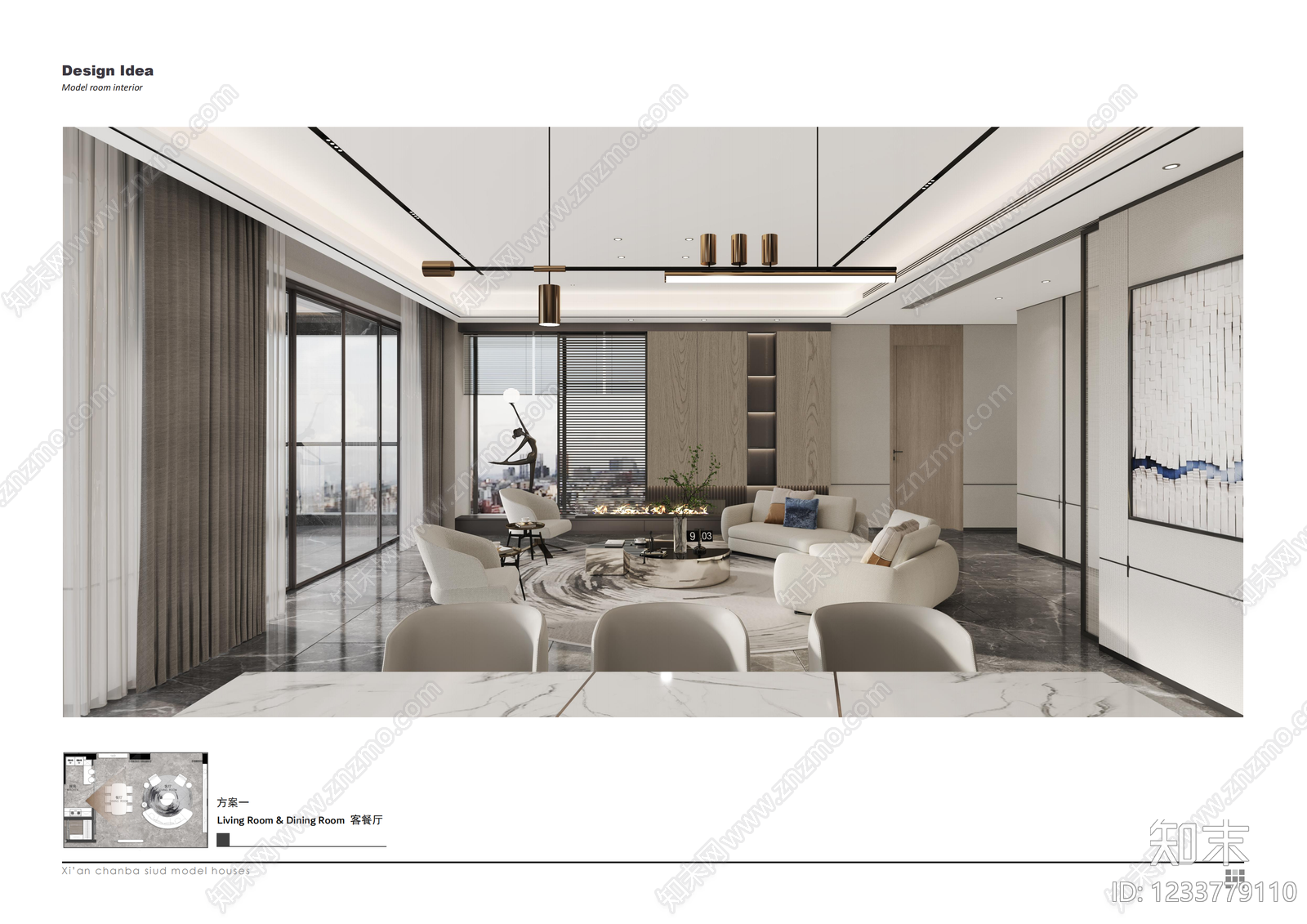 大平层cad施工图下载【ID:1233779110】