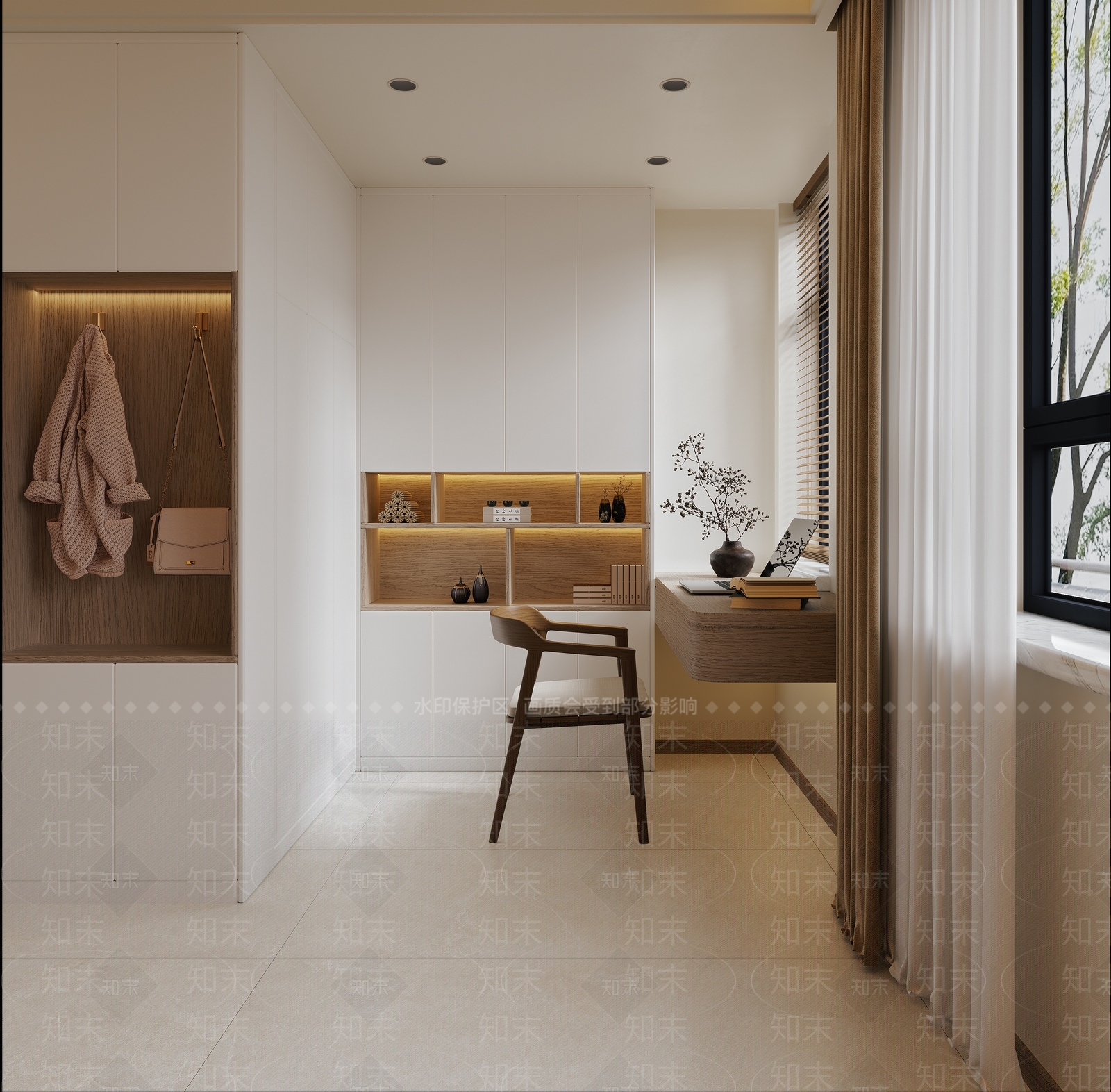 新中式宋式卧室3D模型下载【ID:1233780297】