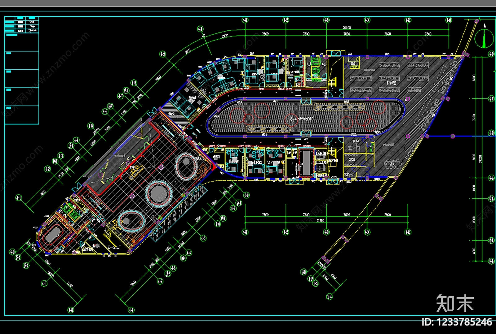 医院建筑cad施工图下载【ID:1233785246】