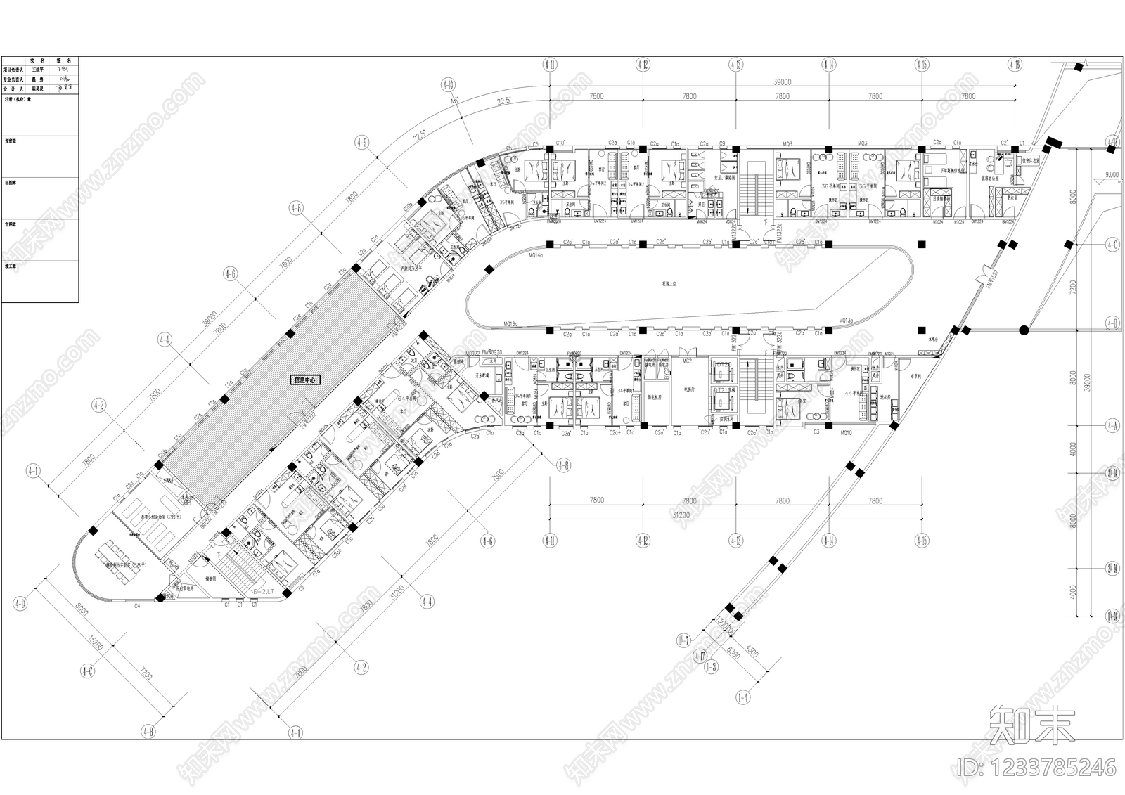 医院建筑cad施工图下载【ID:1233785246】
