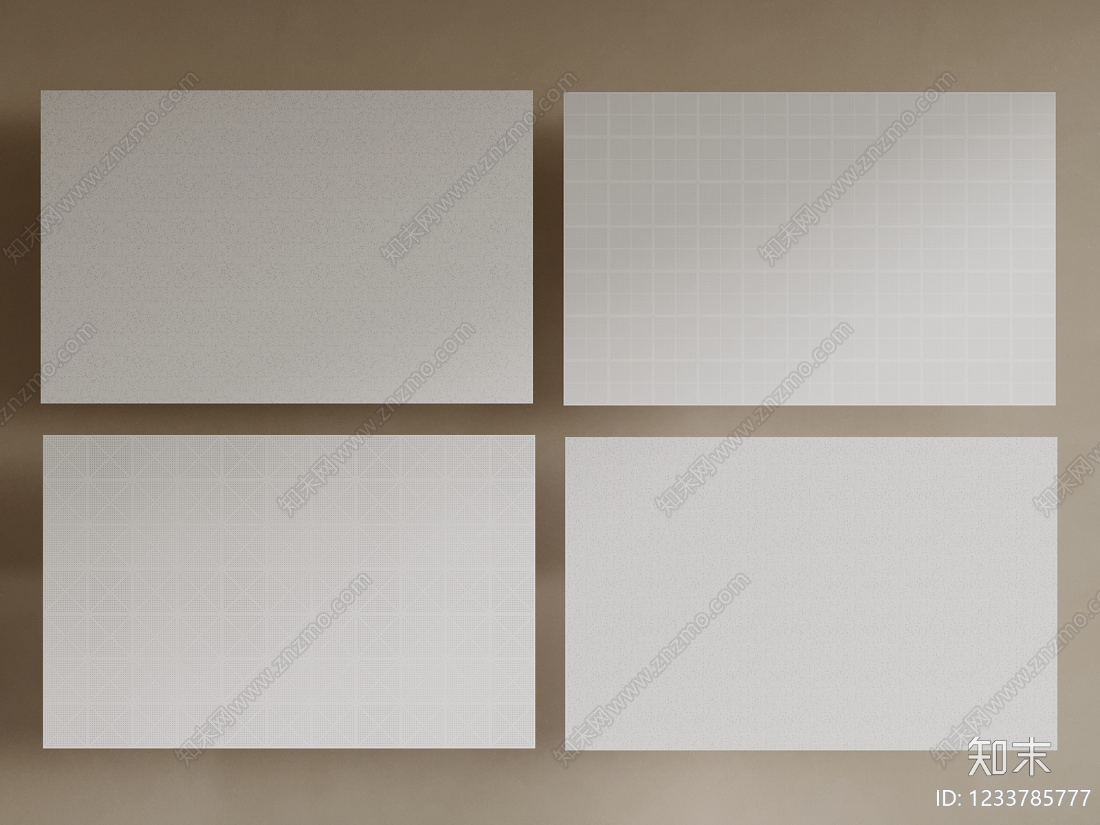 极简吊顶SU模型下载【ID:1233785777】