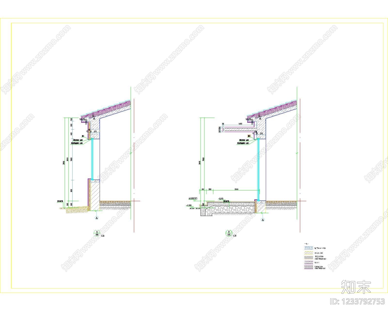 办公楼建筑cad施工图下载【ID:1233792753】