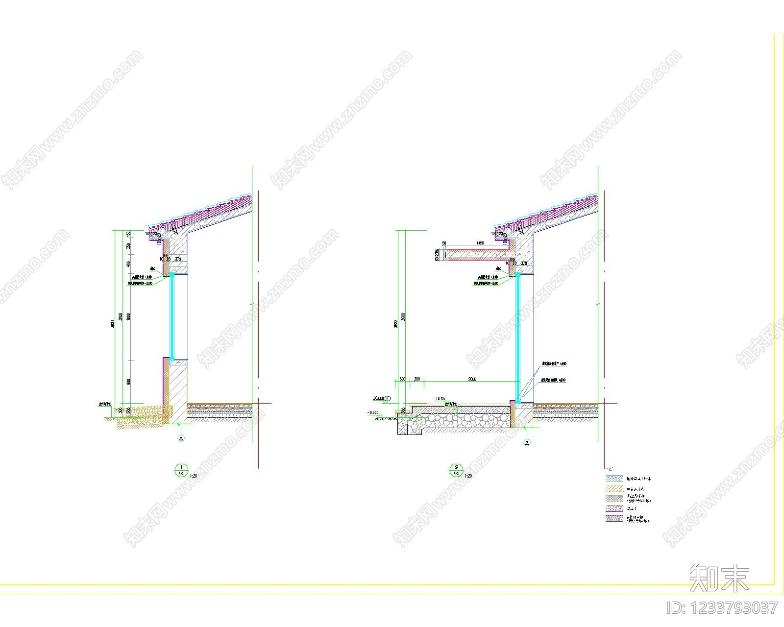 办公楼建筑cad施工图下载【ID:1233793037】