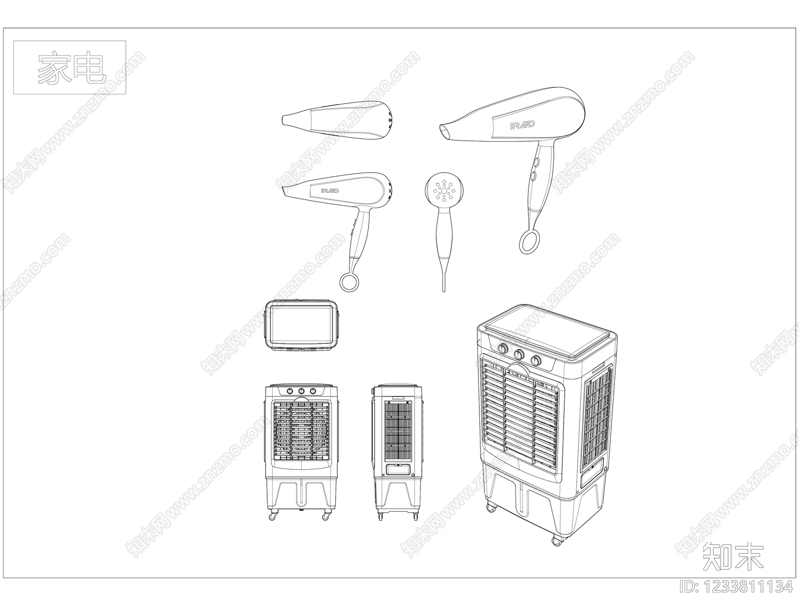 其他图库cad施工图下载【ID:1233811134】
