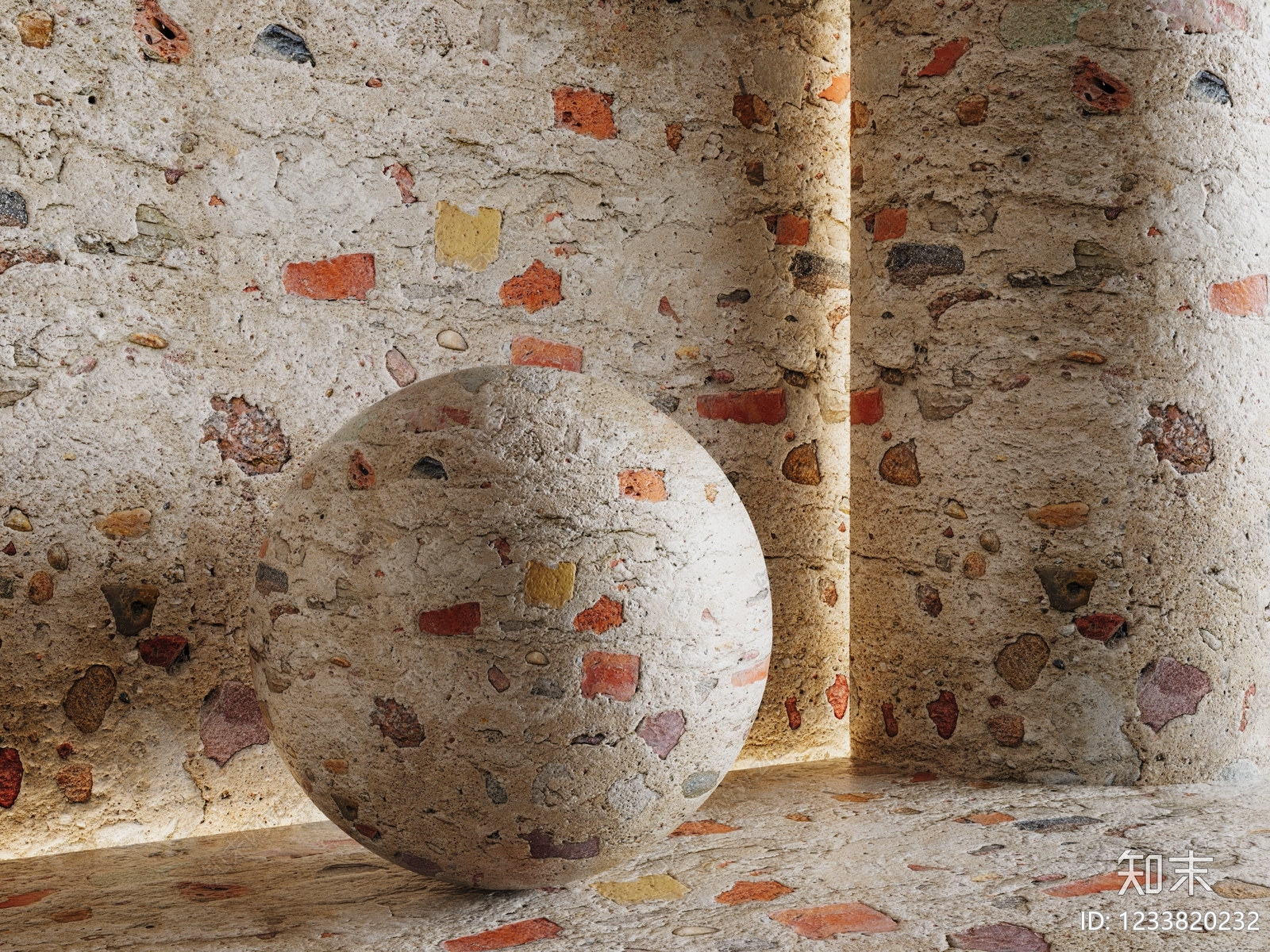 侘寂砖3D模型下载【ID:1233820232】