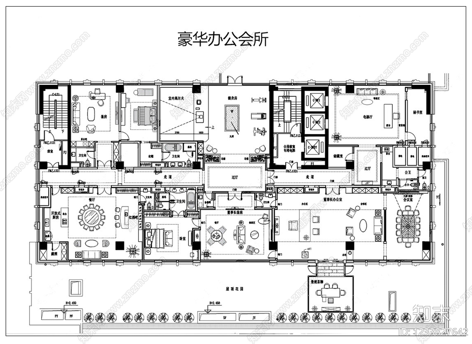 会所CAD图纸