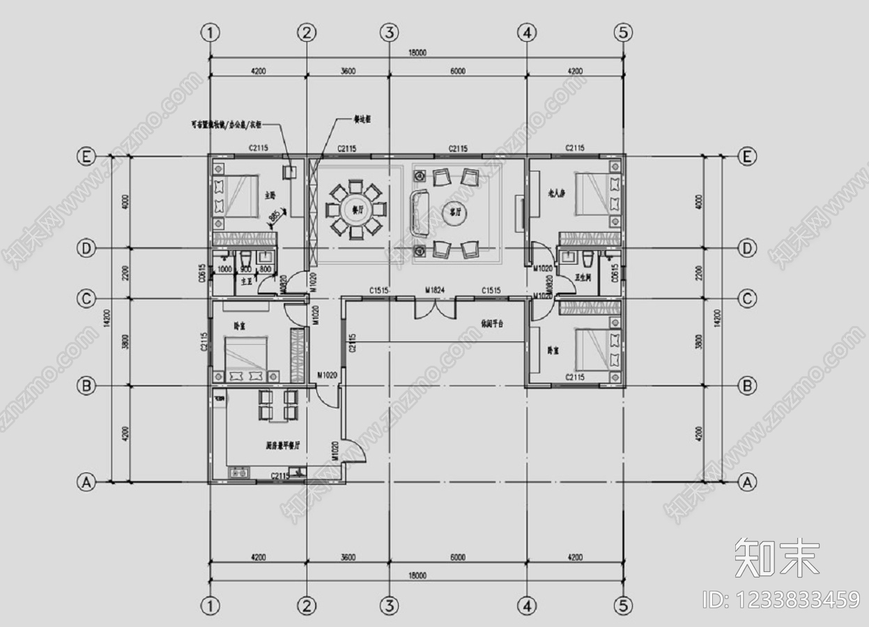 住宅楼建筑CAD图纸