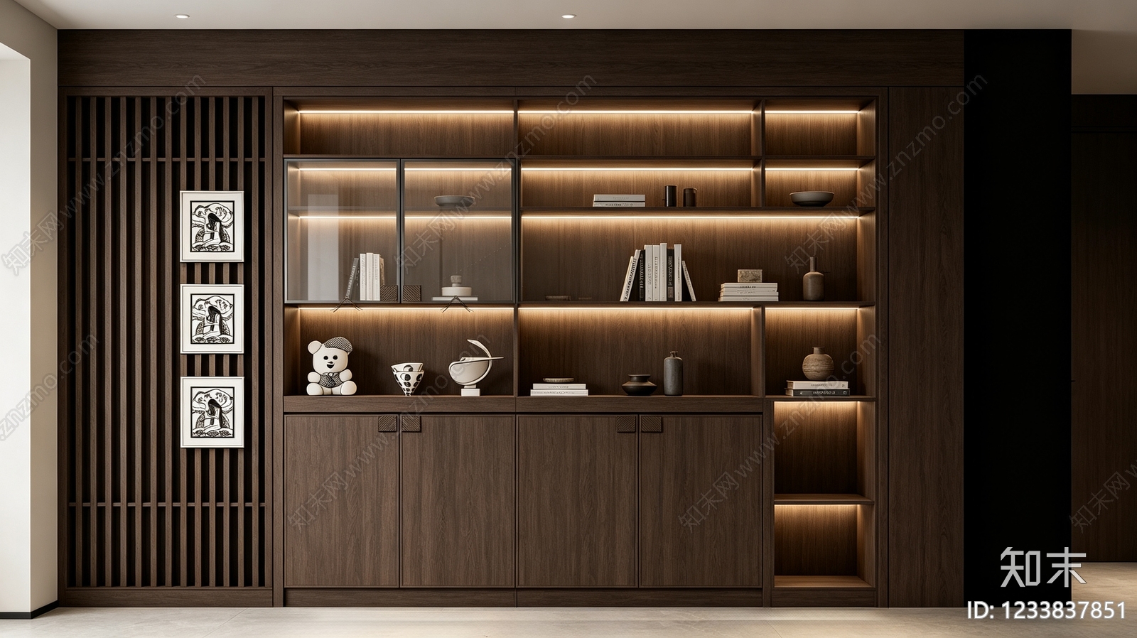 柜子cad施工图下载【ID:1233837851】