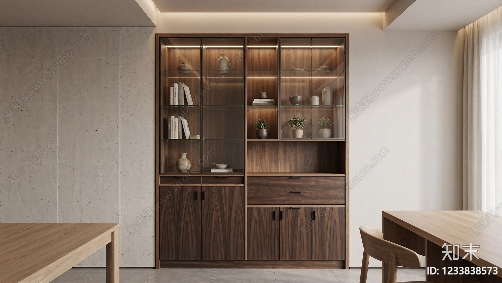 柜子cad施工图下载【ID:1233838573】