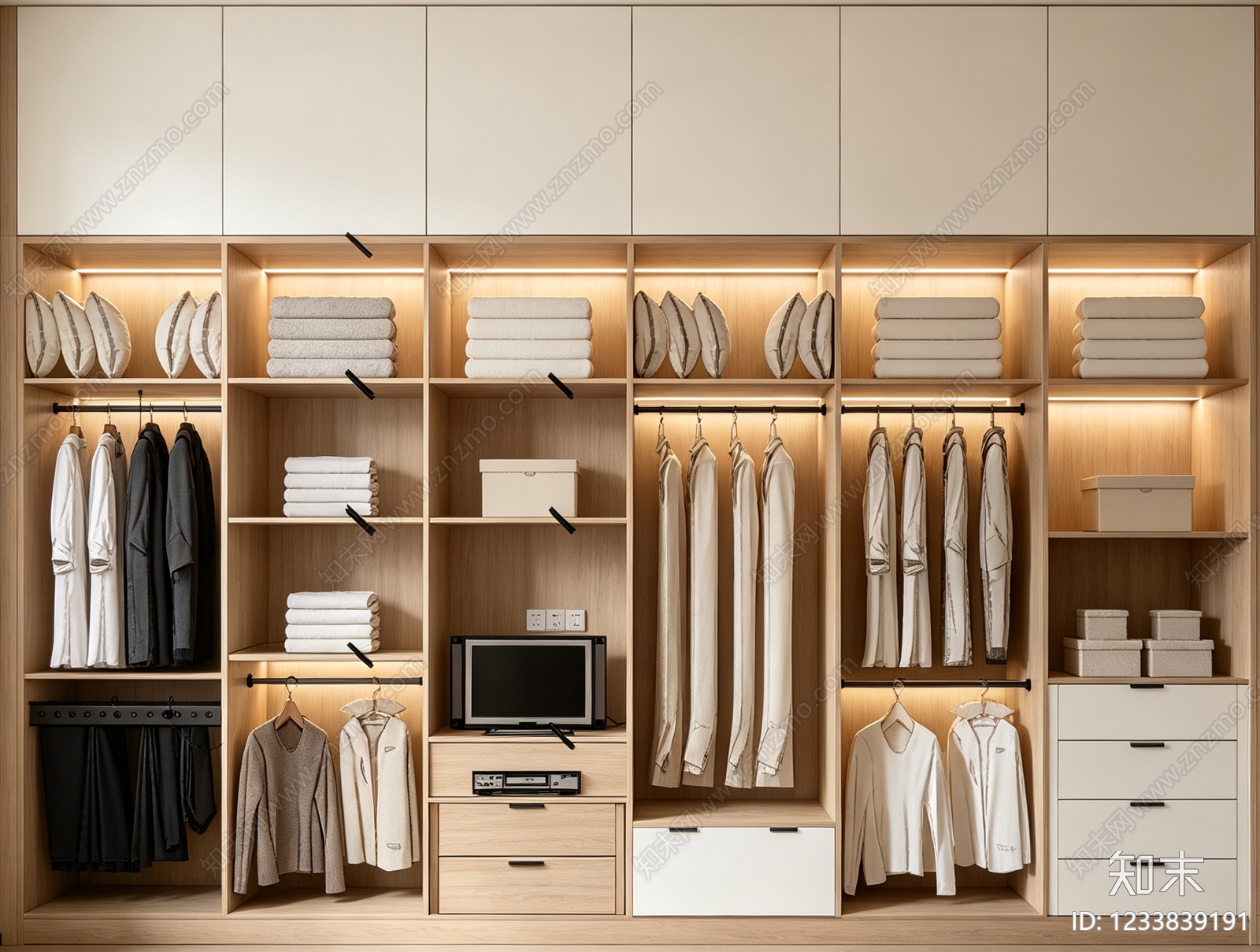 柜子cad施工图下载【ID:1233839191】