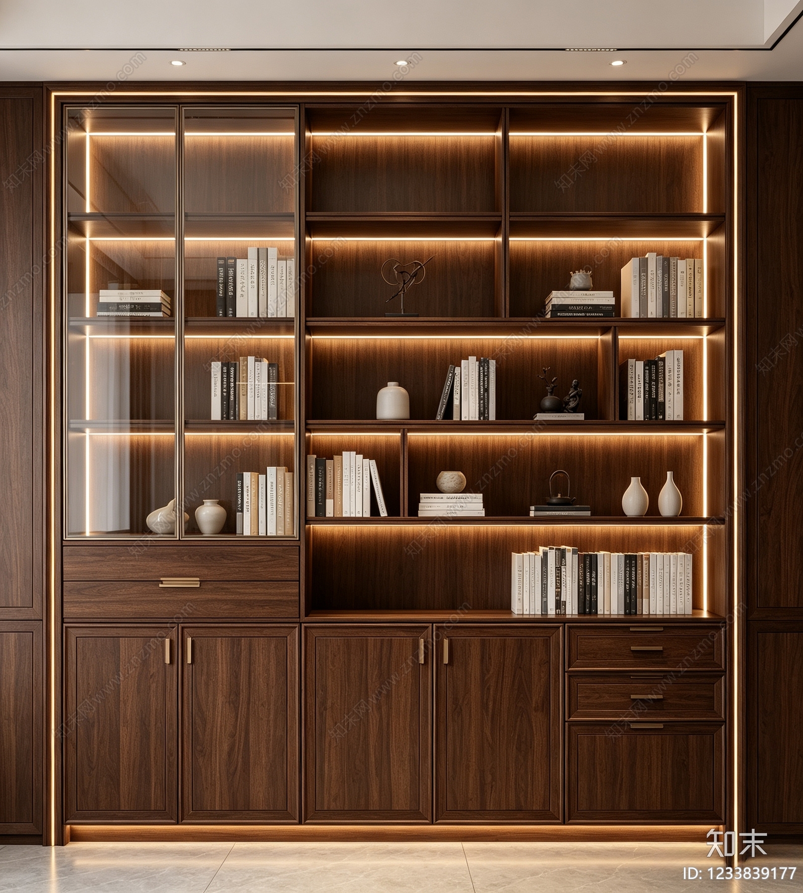 柜子cad施工图下载【ID:1233839177】