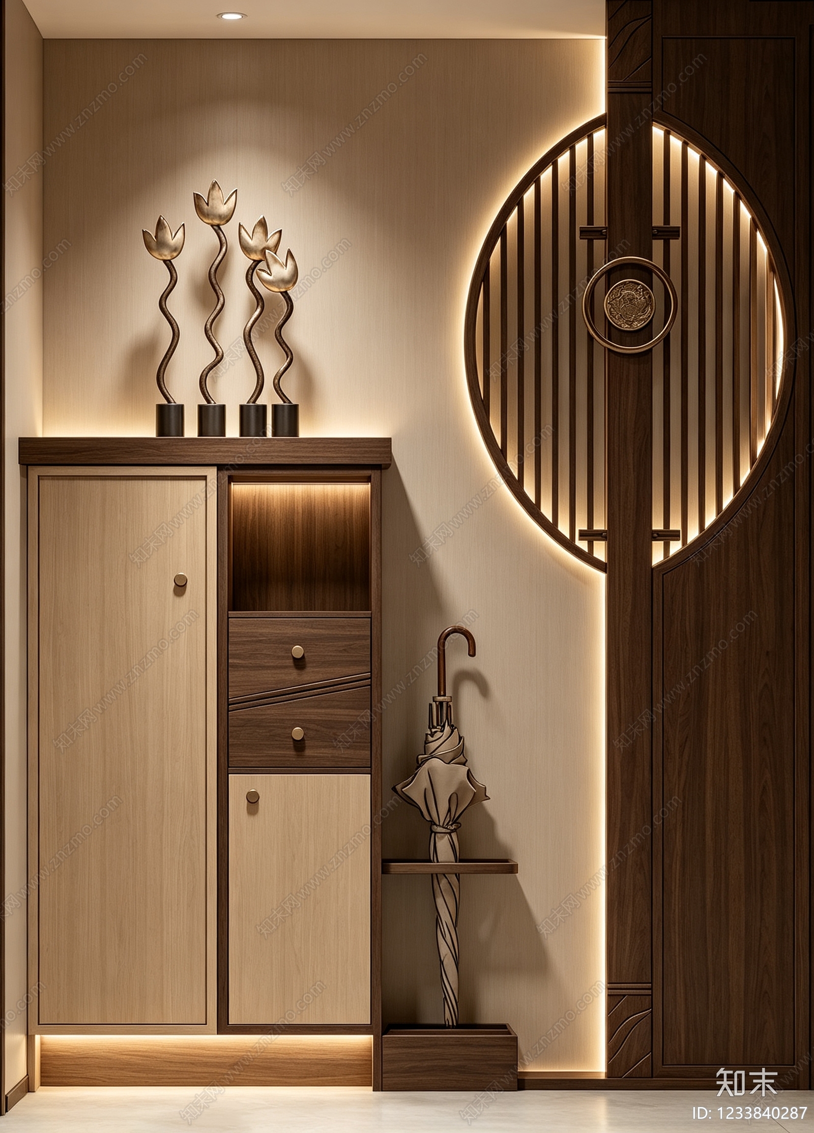 柜子cad施工图下载【ID:1233840287】