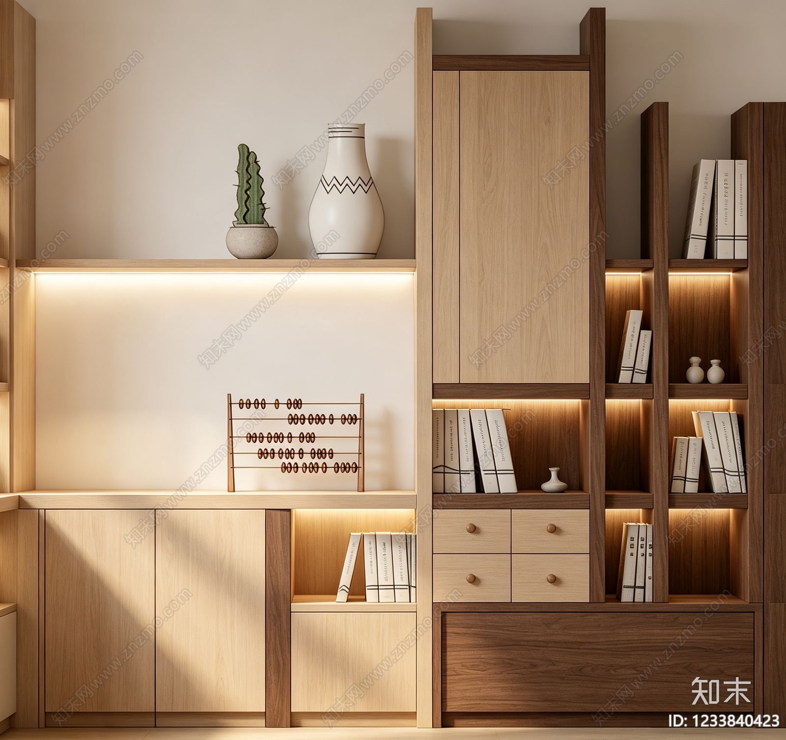 柜子cad施工图下载【ID:1233840423】