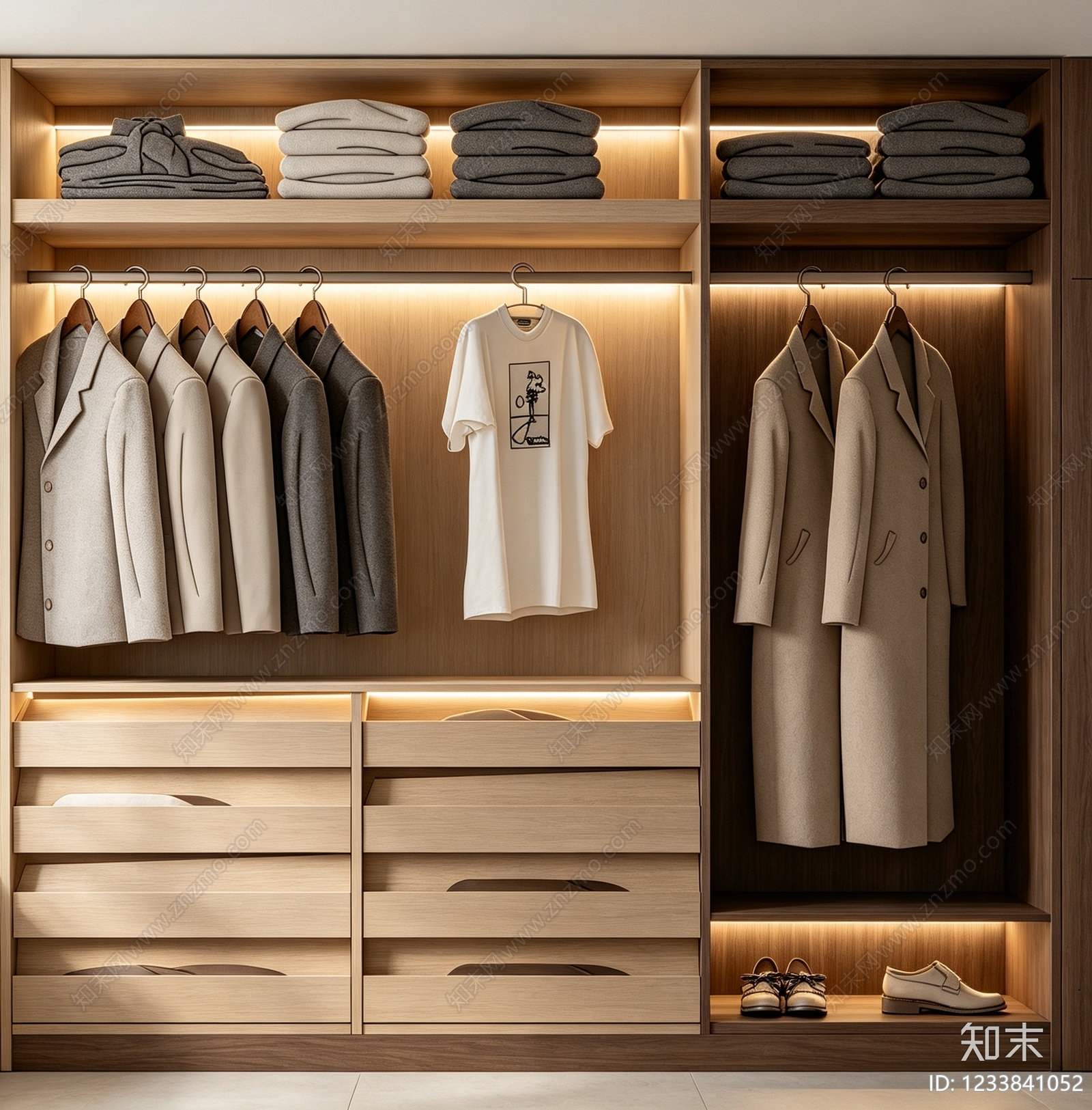 柜子cad施工图下载【ID:1233841052】