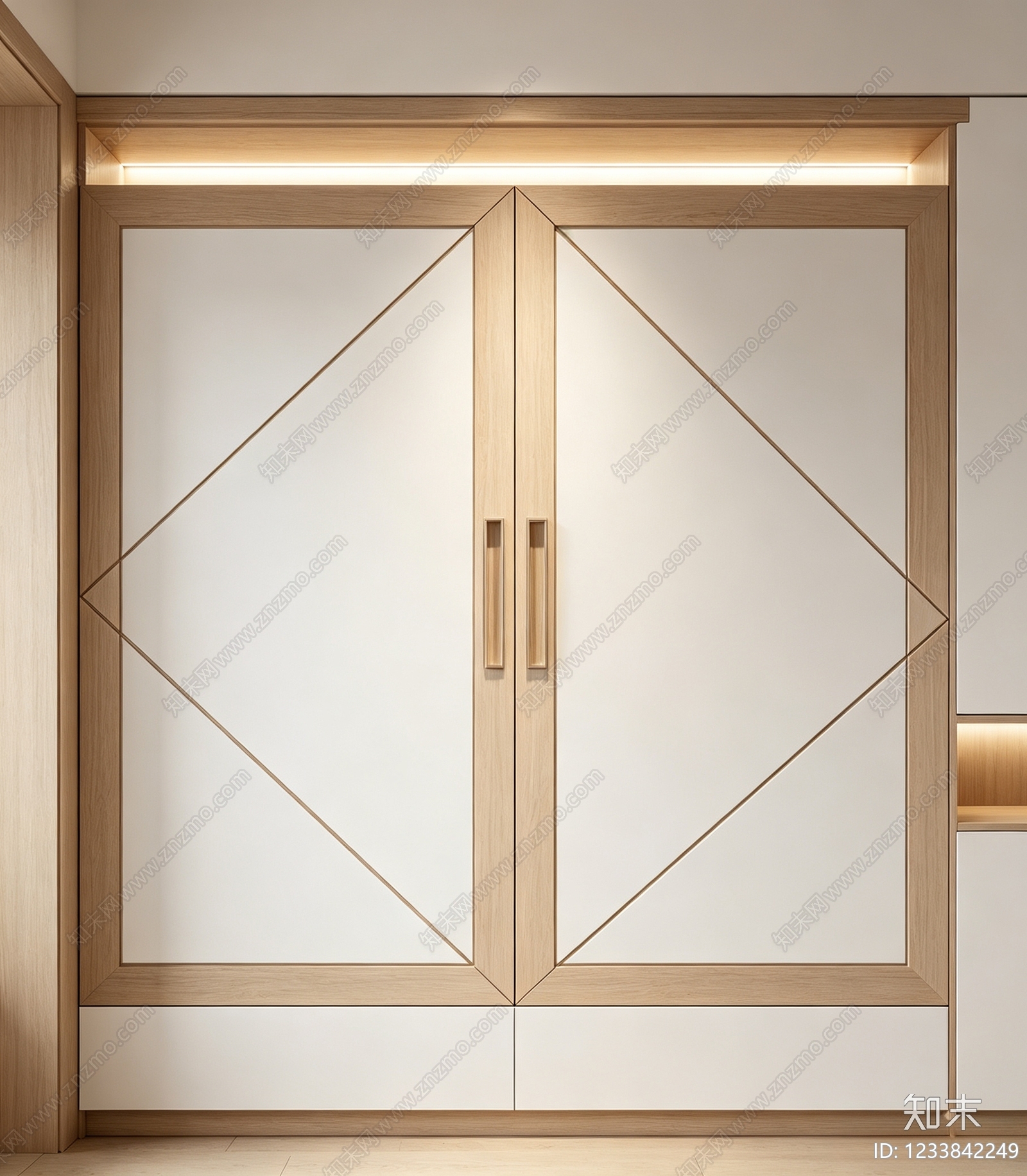 柜子cad施工图下载【ID:1233842249】