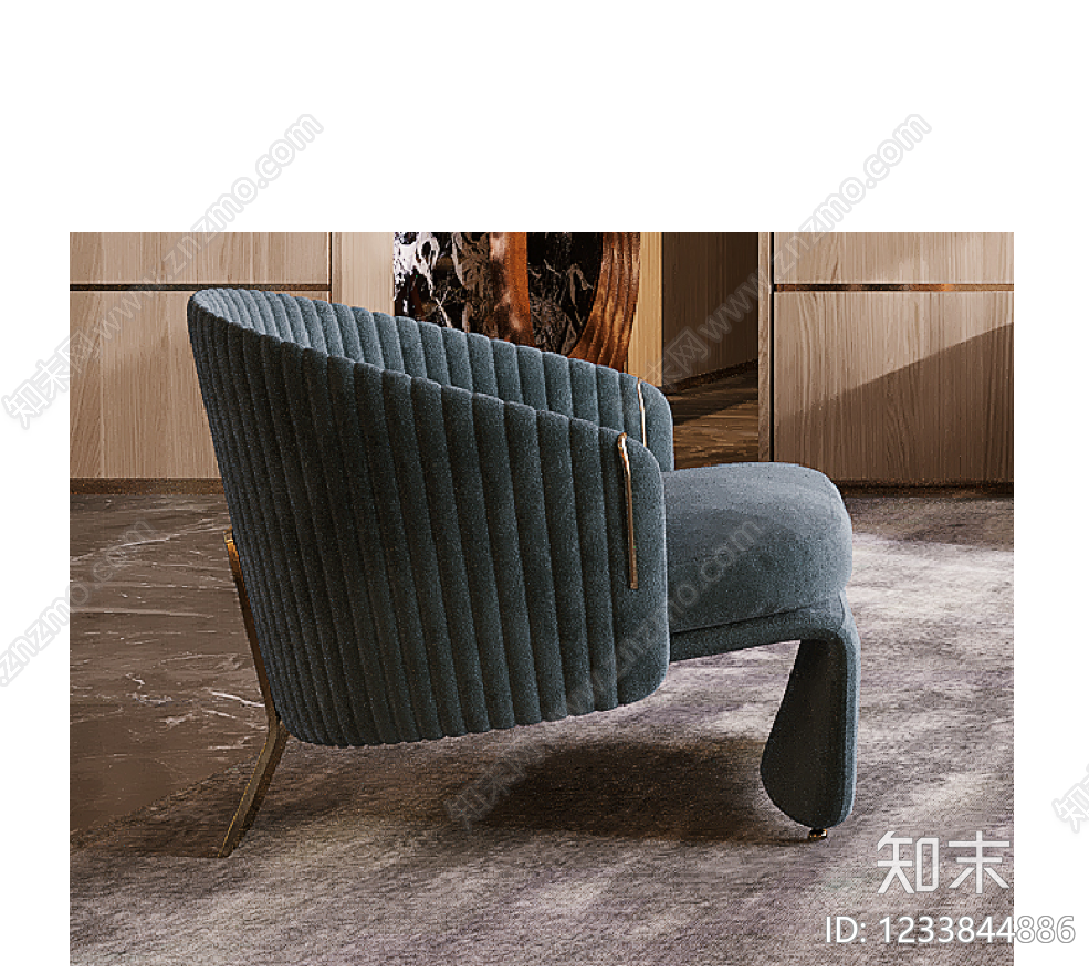 椅子cad施工图下载【ID:1233844886】