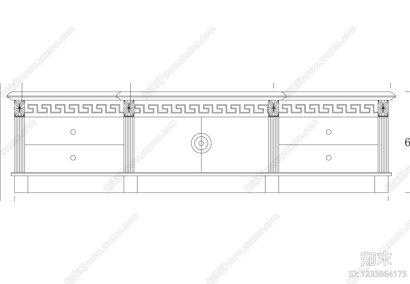 柜子cad施工图下载【ID:1233864175】