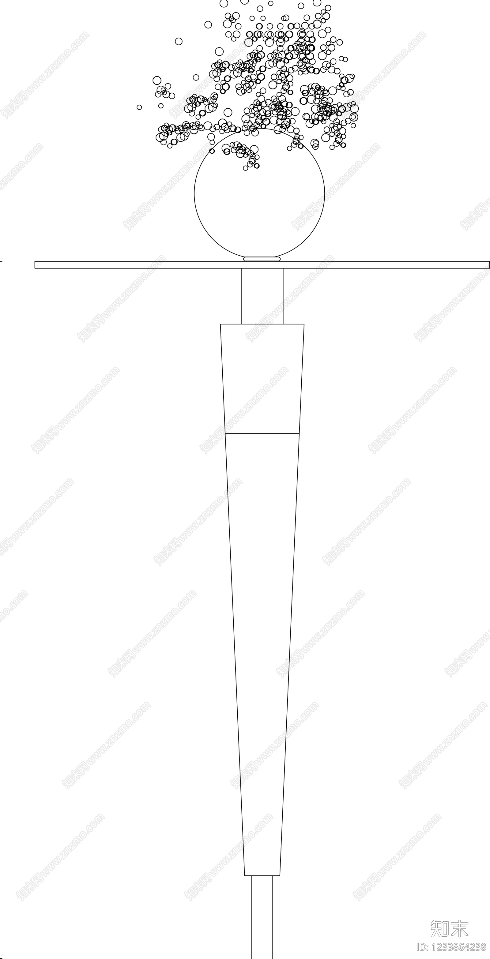 桌椅cad施工图下载【ID:1233864238】
