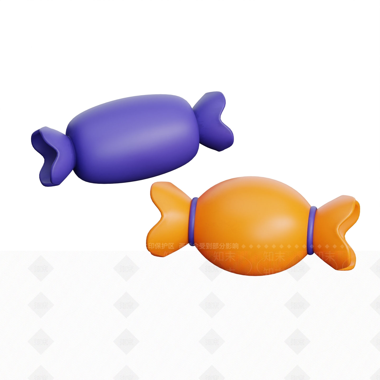 孟菲斯雕塑摆件3D模型下载【ID:1233866625】