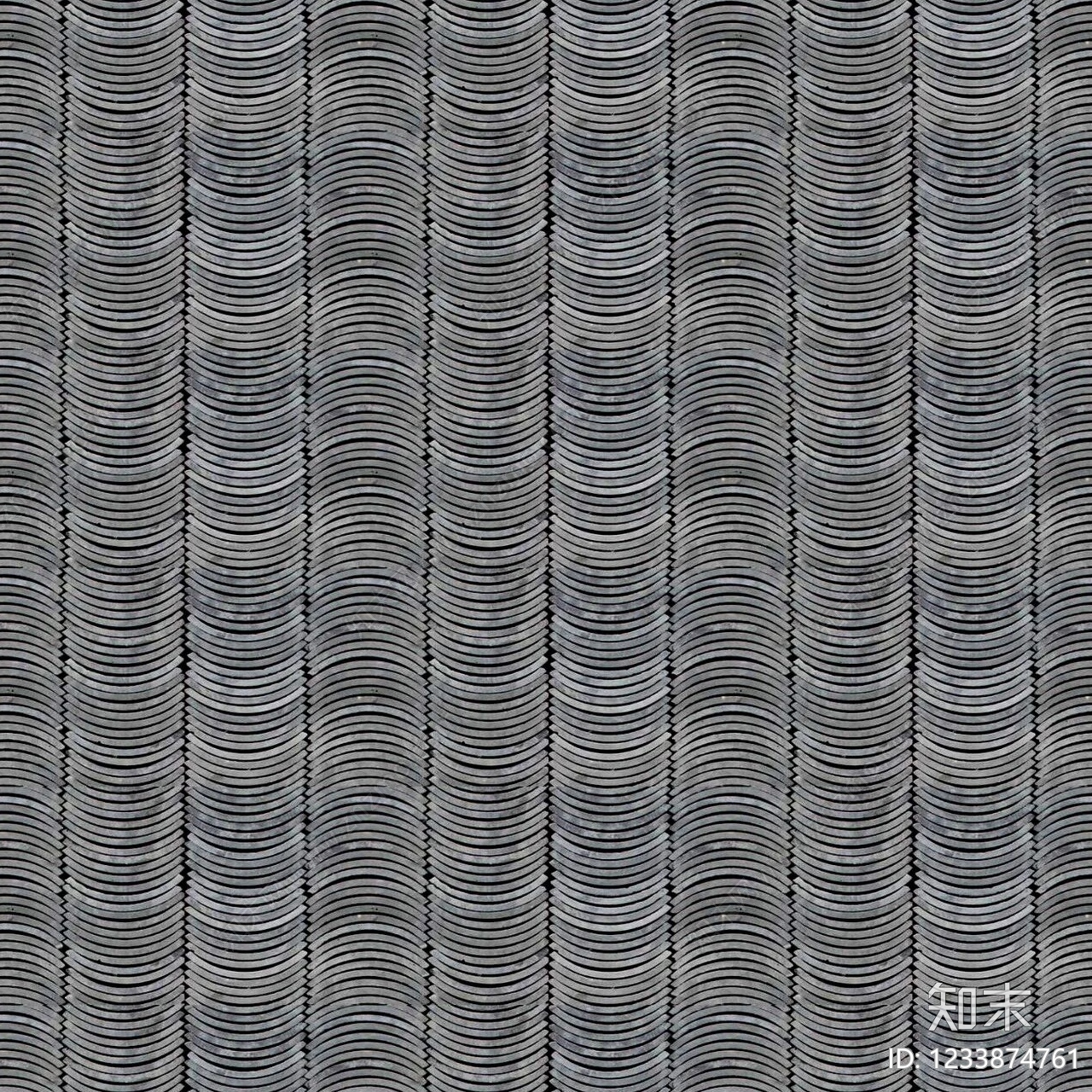 石板瓦贴图下载【ID:1233874761】