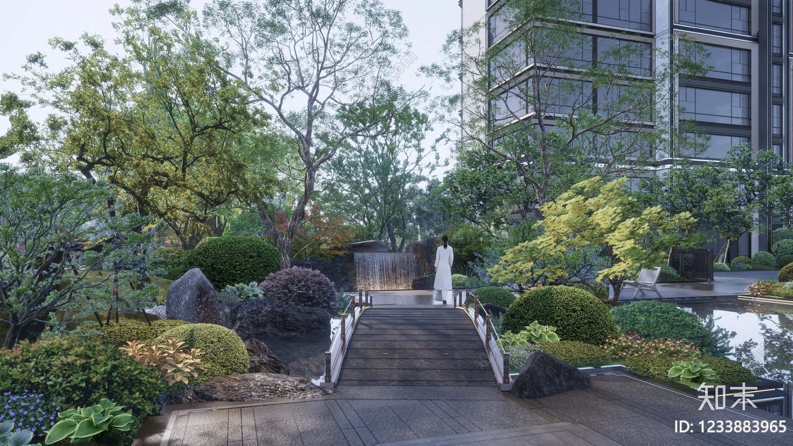 跌水景观cad施工图下载【ID:1233883965】
