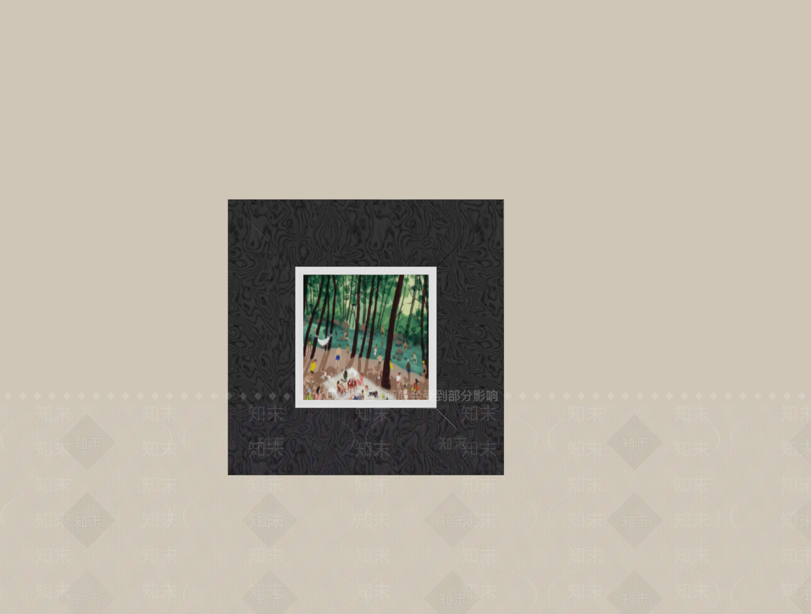 极简挂画SU模型下载【ID:1233886032】