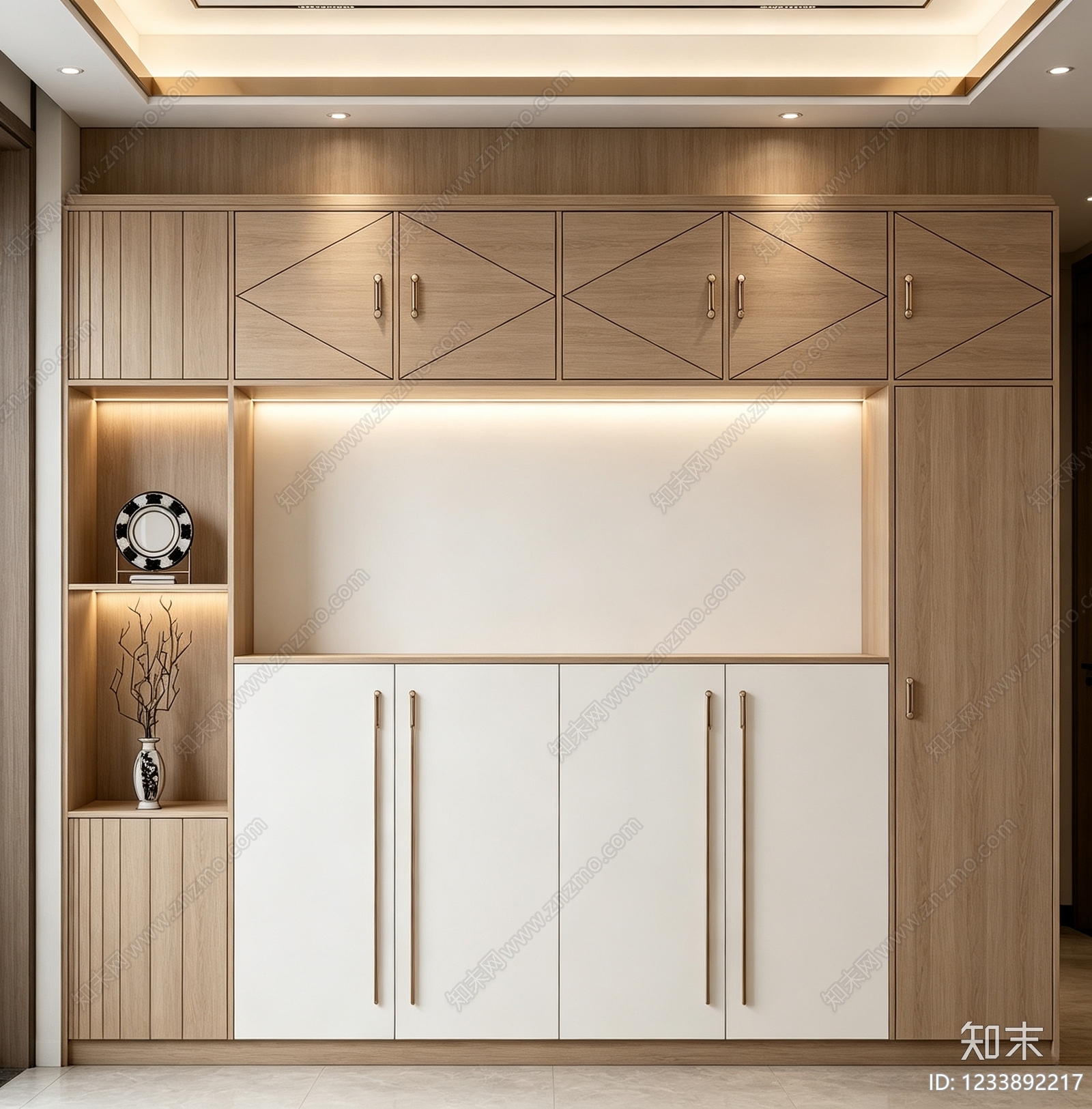 柜子cad施工图下载【ID:1233892217】