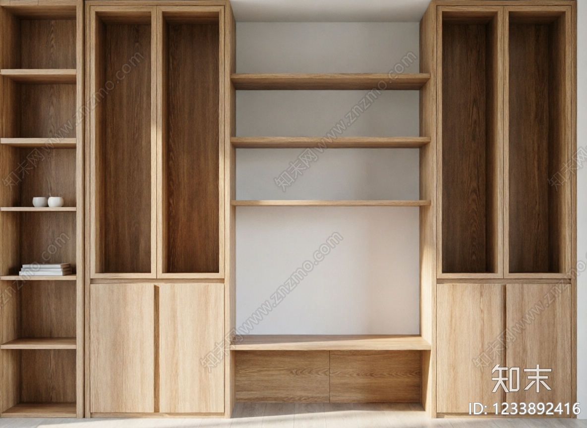 柜子cad施工图下载【ID:1233892416】