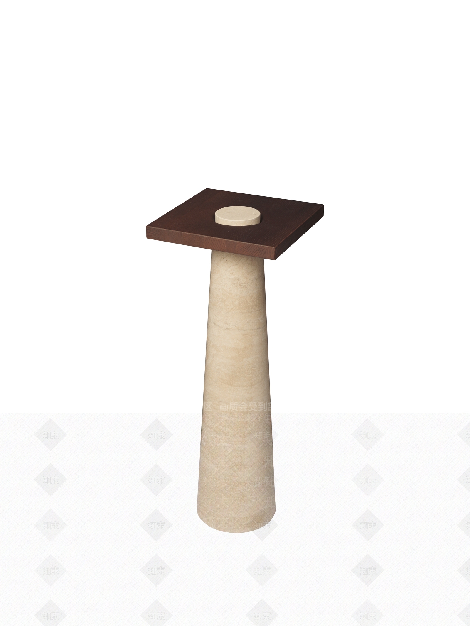中古风边几3D模型下载【ID:1233897812】