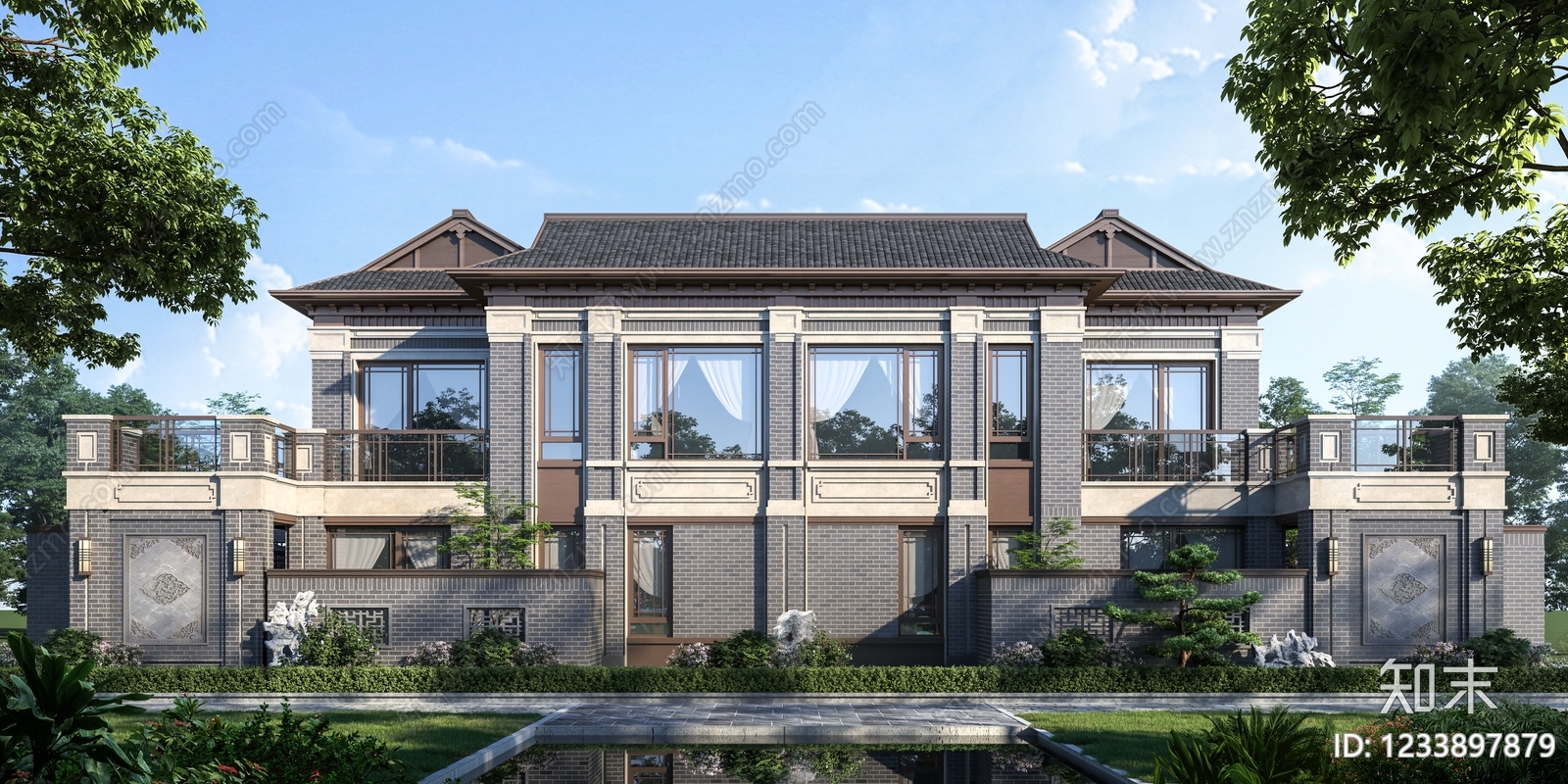 建筑外立面高清贴图材质