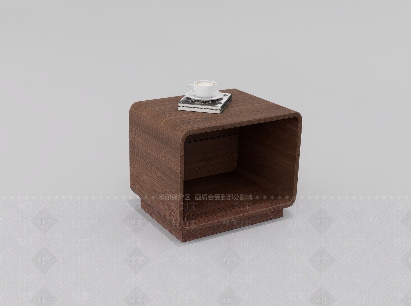 中古风床头柜SU模型下载【ID:1233915612】