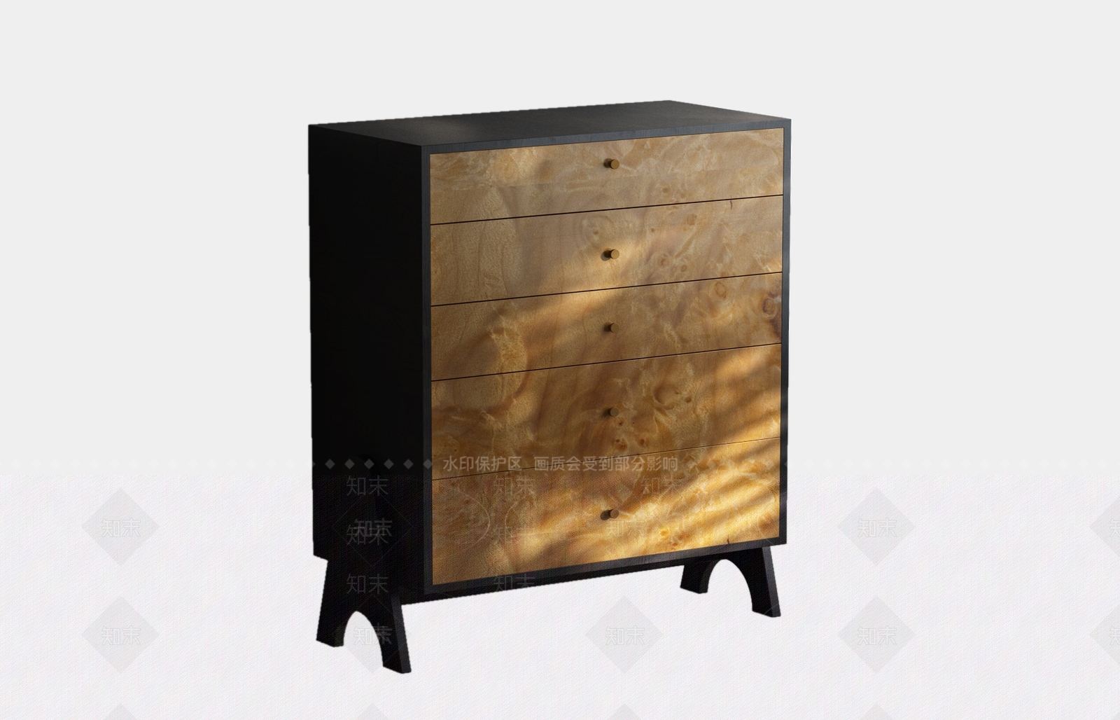 中古风斗柜SU模型下载【ID:1233916387】
